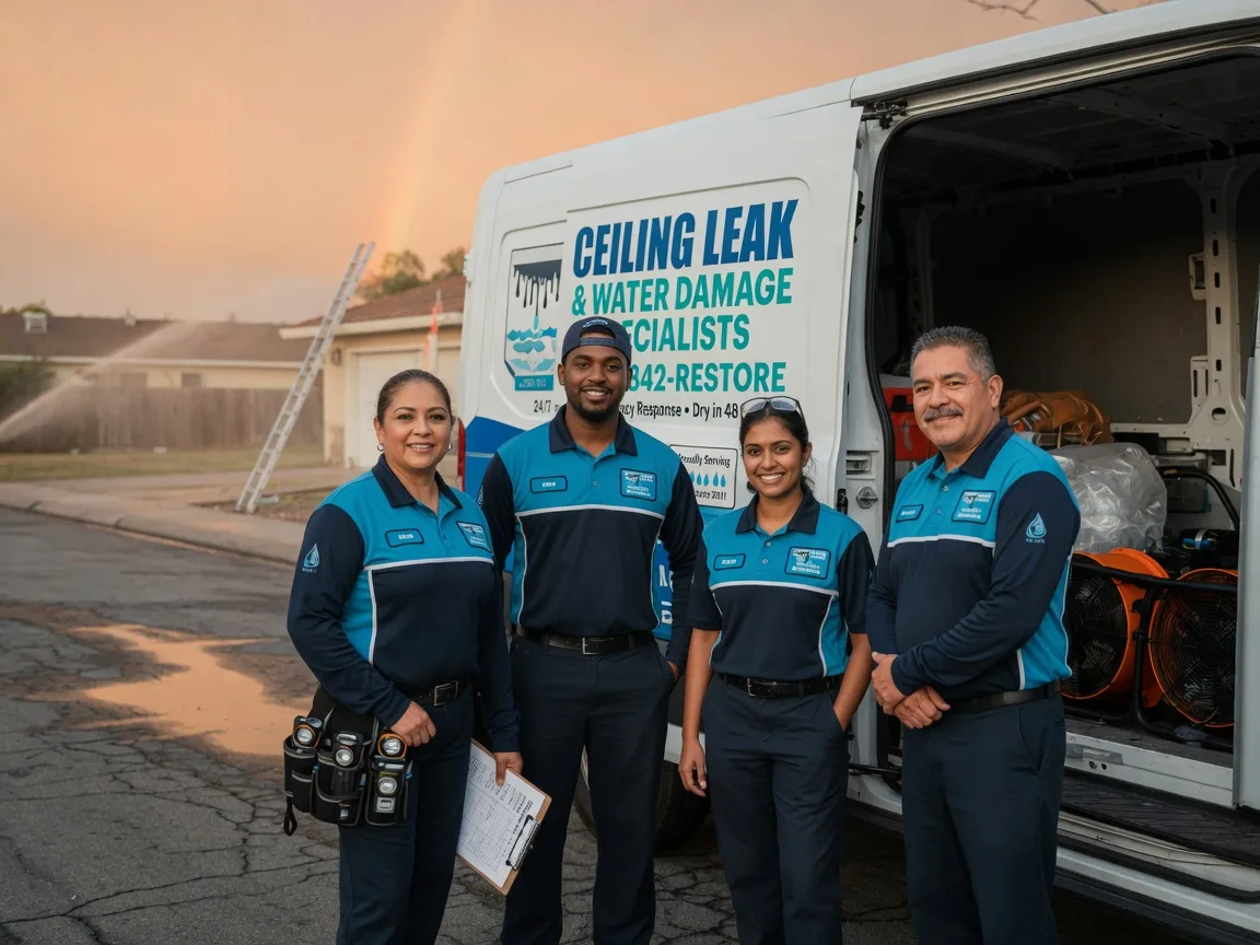 Ceiling Leak Cleanup company in Thrall, TX
